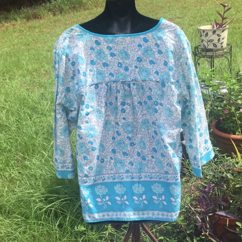 🦋NWOT” Old Navy “ Size XLarge Bohemian Style Top Wardrobe Closet Must Have 🦋 - Picture 6 of 9